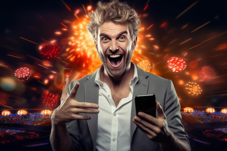 Pengguna memeriksa pembayaran lewat mobile